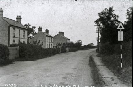 Landbeach Road - showing the house 'Braemar'